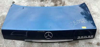 Picture of Mercedes 300,380,420,560 W126 SEDAN TRUNK LID 1267501975